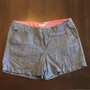Adorable chambray shorts